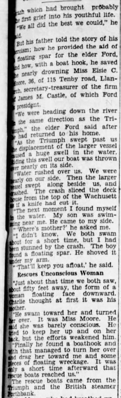 Elsie Moore Survives